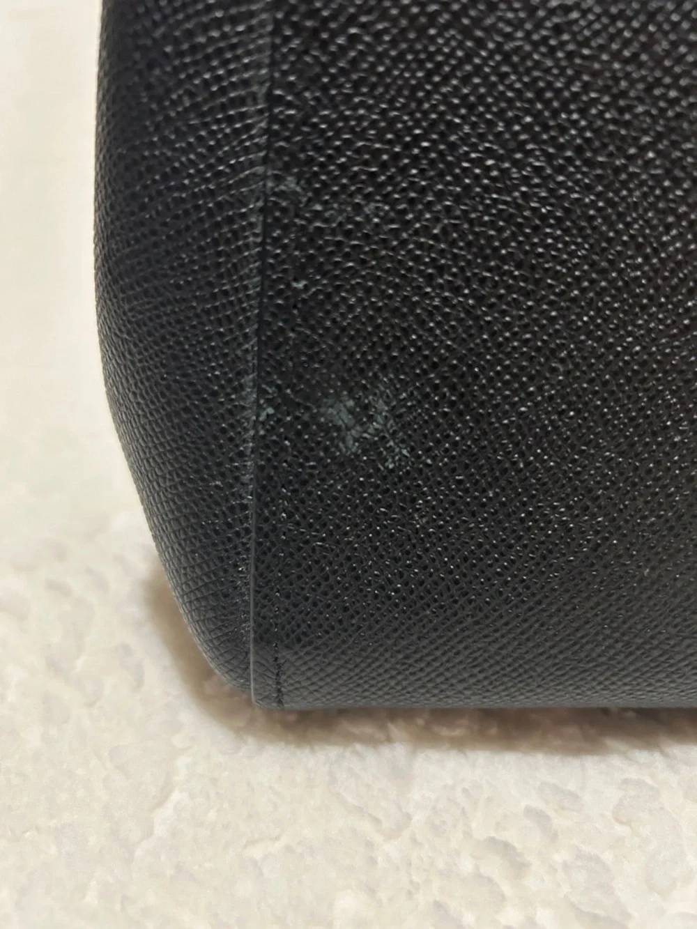 Black Stanton Crossbody Crossgrain Leather Carryall 37148 - Picture 3 of 15